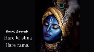 Hare Krishna Hare Rama Mahamantra Lofi Spiritual Slowed Reverb v720P [upl. by Rebeka285]