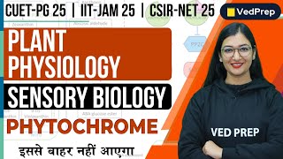 Plant Physiology  Sensory Biology  Phytochrome CUET PGIIT JAMCSIR NET VedPrep Biology Academy [upl. by Charla]