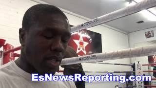 khan vs brook andre berto breaks it down  EsNews [upl. by Annyahs]