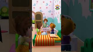 ঘুম থেকে উঠে পরার গান Yes Yes Wake Up Song Shorts ChuChuTV BanglaRhymes KidsSongs [upl. by Yekram860]