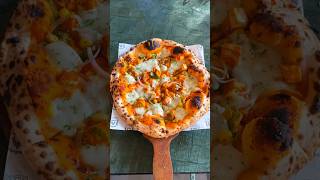 Paneer loaded wood fired pizza making 🔥🍕pizza pizzalover pizzarecipe shorts [upl. by Eladroc498]