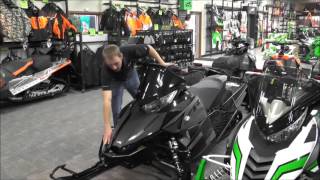 2016 Arctic Cat ZR 8000 137quot Limited Edition Black with Electric Start [upl. by Ball]