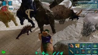 Pursuit Mammoth Pro Hunt Rouffignac  ARK Mobile [upl. by Rose538]