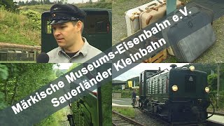 Ein Sauerländer Kleinod Die Sauerländer Kleinbahn des Märkischen MuseumsEisenbahn eV [upl. by Stormi495]