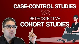 🚨 CaseControl Studies VS Retrospective Cohort Studies 🧠⚖️ [upl. by Livvie]