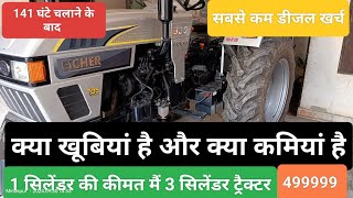 आ गया शेरEicher 330 tractor agriculture automobile farming new Surajsirohi [upl. by Nerland]