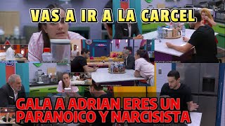 ADRIAN MANDARA A LA CARCEL A GALA POR LEVANTARLE FALSOS EN LA CASA DE LOS FAMOSOS MEXICO 2 [upl. by Joelle]