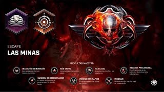 GEARS 5 Escape Las minas LOS 2 CUARTOS SEGUROS TIRADORPROTECTOR  MASTER SOLO [upl. by Osric]