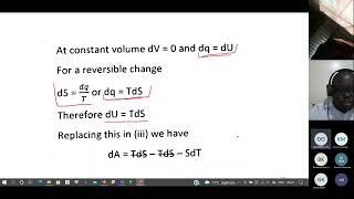 Gibbs Helmholtz Equation and Maxwell Relations [upl. by Anah643]