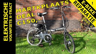 Defecte elektrische vouwfiets  deel 2 Marktplaatskoopje [upl. by Anthony535]