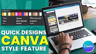 Create Quick Professional Designs in Seconds with Canva Styles 🤯 [upl. by Levitt]