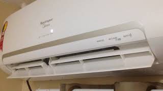 Ar Condicionado Midea Springer inverter 9000 BTUs [upl. by Caassi]