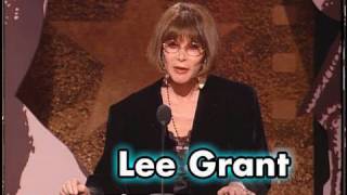 Lee Grant Salutes Sidney Poitier at AFI Life Achievement Award [upl. by Loree217]