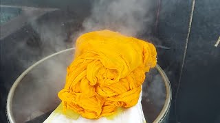 Fabric per yellow color krne ka tarik Dyeing to Yellow color on the Fabric Direct color part 1 [upl. by Dorette]