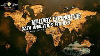 Military Expenditure Data Analysis Project  StepbyStep Guide [upl. by Iramaj938]