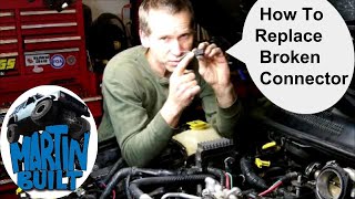 Replace Fuel Injector Connector [upl. by Rickie274]