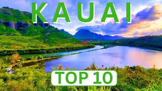 Kauai Top 10 Best Things To Do [upl. by Syst253]