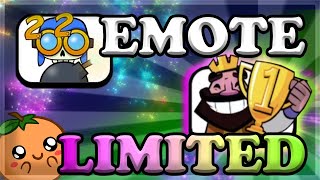 RAREST EMOTE in Clash Royale History 🍊 [upl. by Demona]