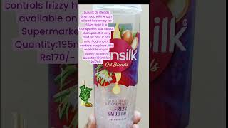 New Sunsilk Oil Blends Shampoo with Argan oil and Rosemary Review🥰❤️🎉sparkleglow2229 [upl. by Gunnar]