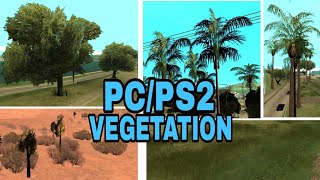 GTA SA ANDROID Original PCPS2 Vegetation Mod [upl. by Nagle]