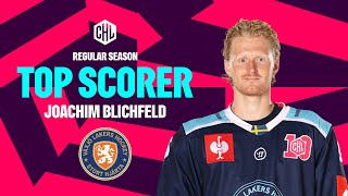 Joachim Blichfeld  Växjö Lakers  Regular Season Top Scorer 202425 [upl. by Hightower]