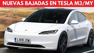 Tesla baja precios del Model 3 y Model Y más de 3000€ [upl. by Elyrpa564]