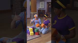 Blippis Building Block Tower  Blippi and the Dove SelfEsteem Project shorts [upl. by Semele]