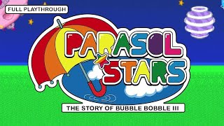 Parasol Stars The Story of Bubble Bobble III  Full Playthrough PS5 [upl. by Sucramel]