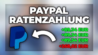 Paypal Ratenzahlung  wie funktioniert das  Tutorial [upl. by Yekcir]