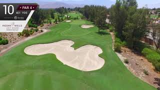 Indian Wells Golf Resort Player’s Course  Hole 10 [upl. by Glenn]