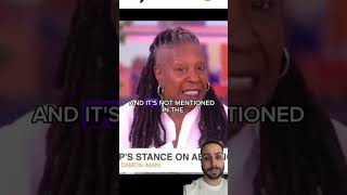 Whoopie Goldberg gets humbled by lack of Bible knowledge youtubeshorts shorts god [upl. by Hentrich583]