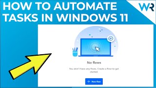 How to automate tasks in Windows 11 [upl. by Oiruam]