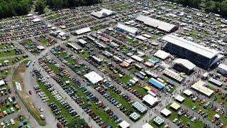 A view from above the Carlisle Ford Nationals 2022 [upl. by Wendel71]