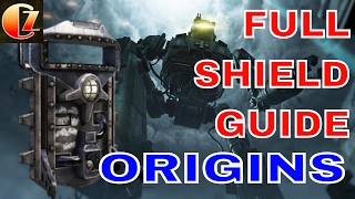 Origins  FULL SHIELD GUIDE  ALL PARTS AND LOCATIONS  Detailed tutorial [upl. by Harlie292]