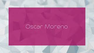 Oscar Moreno  appearance [upl. by Eyde]