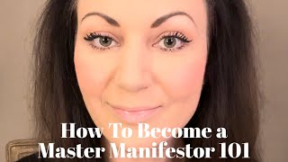 How to Become a Master Manifestor 101Info Below⏬manifestationalcoachspecificpersonmanifesting101 [upl. by Ahtamat]