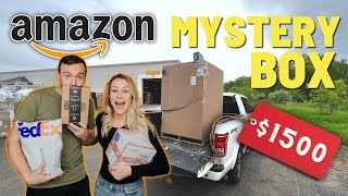 We spent 225 on a pallet of Amazon returns  Unboxing 1500 in MYSTERY items [upl. by Nylasor]