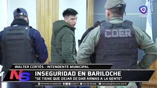 Inseguridad en Bariloche quotNo nos puede ganar la drogaquot dijo el intendente Walter Cortés [upl. by Leizar]