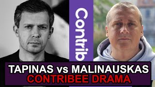 Malinauskas vs Tapinas CONTRIBEE DRAMA  Karalius Reaguoja [upl. by Margarete590]