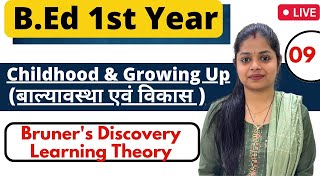 MDUCRSU Bed 1st Year  Childhood amp Growing Up  Bruners Discovery Learning Theory  By Rupali Jain [upl. by Abercromby881]