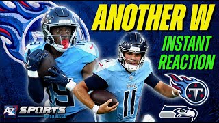 Titans Reaction Malik Willis starts the Kicker Hero and Rookies Shine in preseason win vs Seahawks [upl. by Wilkey]