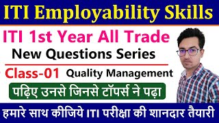 New Employability Skills ITI 1st Year Class01  New Question Series [upl. by Josephson]