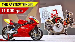 How Ducati made MOST REVVING SINGLE The TRICKY BALANCER by Massimo Bordi [upl. by Nosirrah]