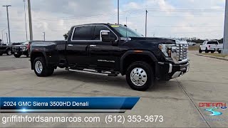 2024 GMC Sierra 3500HD Denali San Antonio Austin San Marcos New Braunfels Kyle [upl. by Bellina]