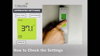 TriTemp Settings Training Video from TriMedika [upl. by Fidelity]