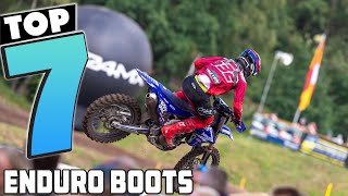 7 Best Enduro Boots Ultimate Riding Gear Guide [upl. by Roderic]