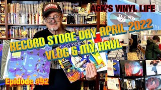 Record Store Day  April 2022  Vlog amp My Haul  Vinyl Community [upl. by Giamo]