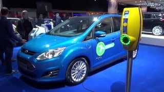 2015 Ford CMax Plugin Hybride Exterior and Interior Auto Show AutoRAI Amsterdam 2015 [upl. by Pyne]