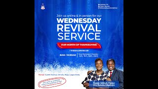 CLAM  Wednesday Revival Service  11th December 2024 [upl. by Lovato965]