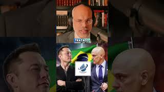 A Batalha entre Elon Musk e Alexandre de Moraes – Uma Questão Global [upl. by Hobie659]